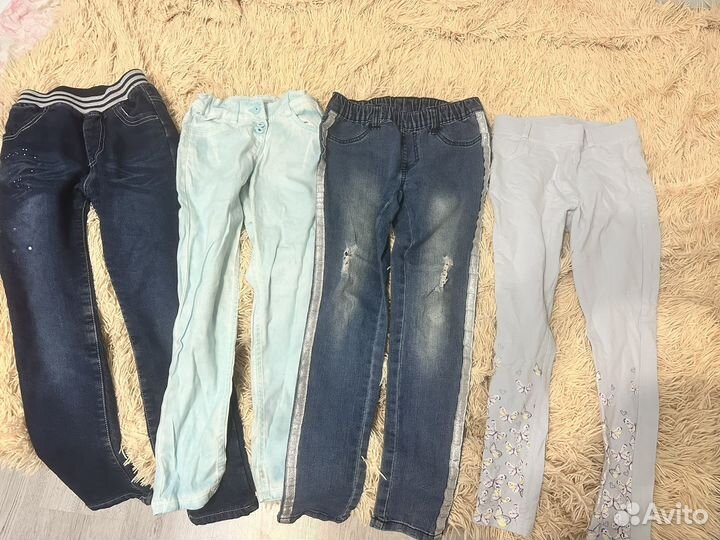 Пакет одежды на девочку 134-140