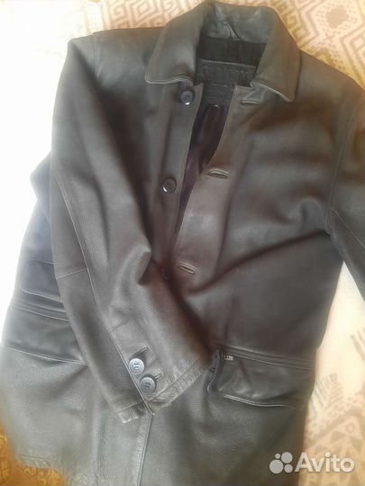 Кожаная куртка мужская