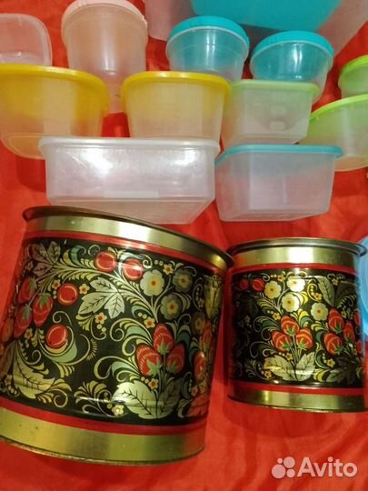 Контейнеры для продуктов,приправ и другие