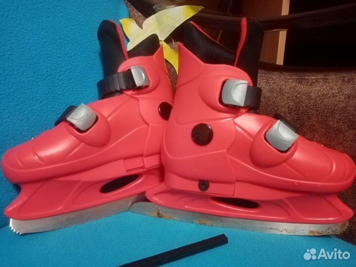 Коньки фигурные, раздвижные pengvin с 29 по 32 р-р