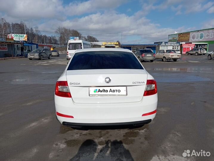 Skoda Octavia 1.6 AT, 2014, 220 096 км