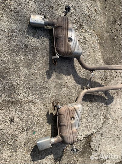 Глушитель банка левая Мерседес GL 164