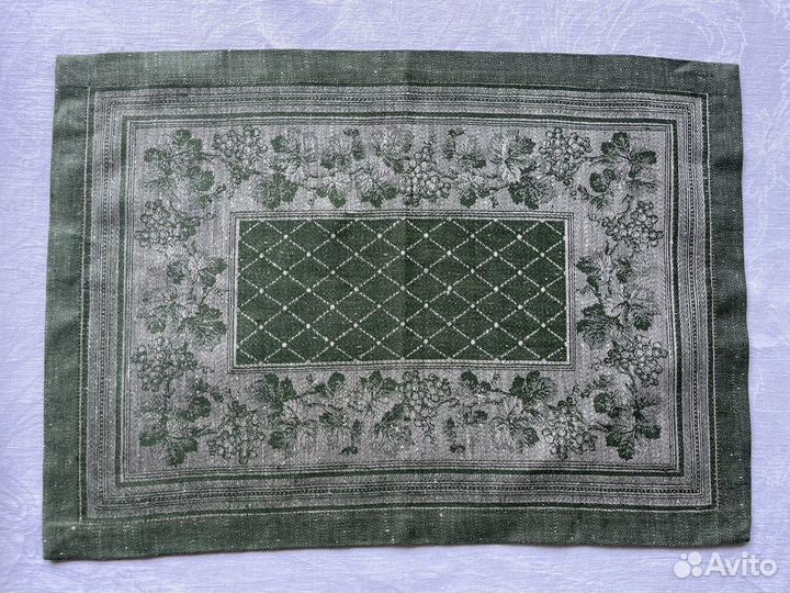 Плейсматы салфетки под приборы лен