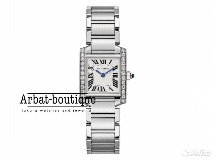 Cartier Tank Francaise Small Diamonds 20 x 25 mm