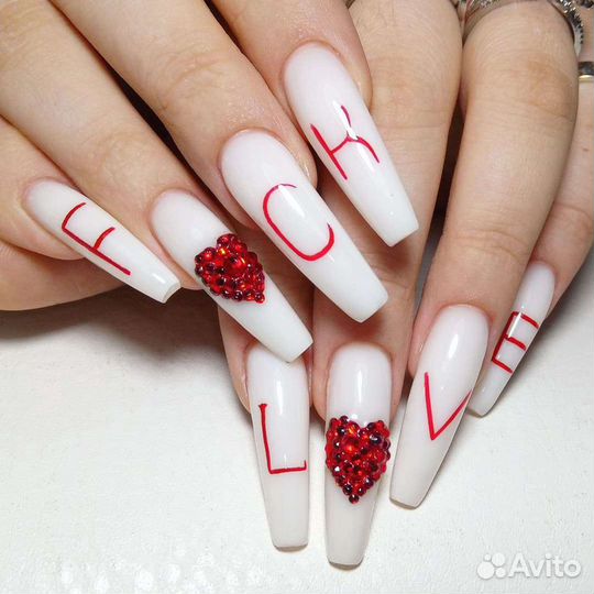 Наращивание, коррекция ногтей, маникюр