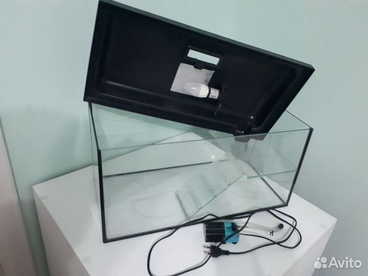 Аквариум для красноухой черепахи 30 литров