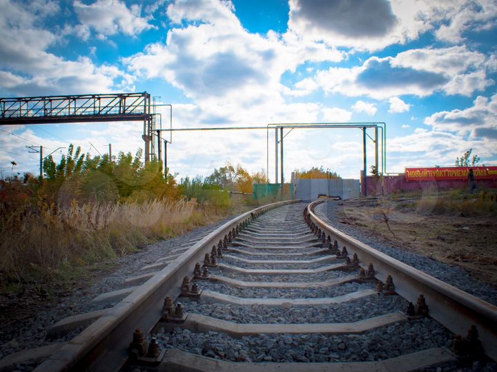 Площадка с железнодорожным тупиком 20000 м²