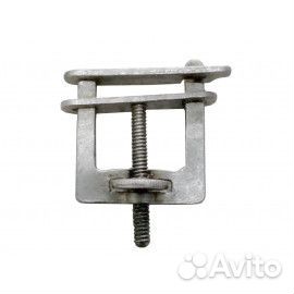 Зажим для резиновых трубок винтовой с упором