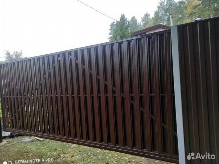 Забор жалюзи