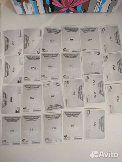 Наклейки warhammer panini