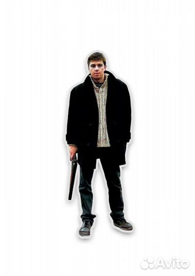 Данила Багров в полный рост из фильма Брат