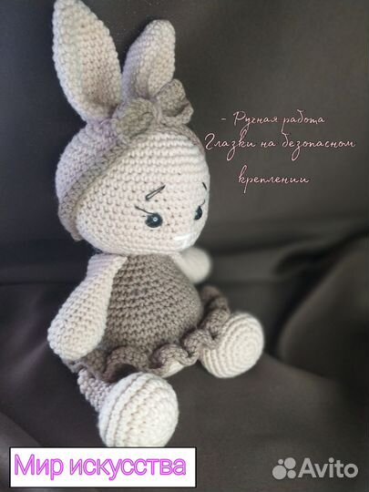 Зайка, ручной работы