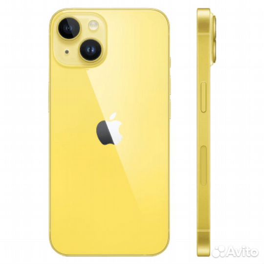 Смартфон Apple iPhone 14 Plus 128Gb Yellow (eSIM)