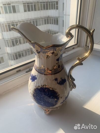 Кувшин в золоте гжель Lefard