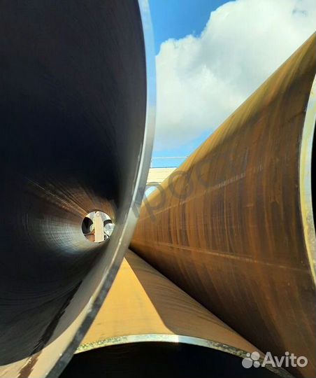 Прямошовная стальная труба 820х11 по ГОСТ 20295-85* из стали 17Г1с-у со склада Санкт-Петербург с дос