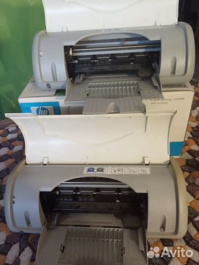 Принтеры HP 3шт. 3940-1шт. 1360-2шт.(в коробках)