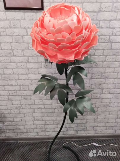 Ростовые цветы светильники