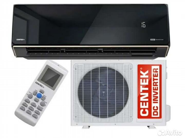 Кондиционер centek черный/зеркало