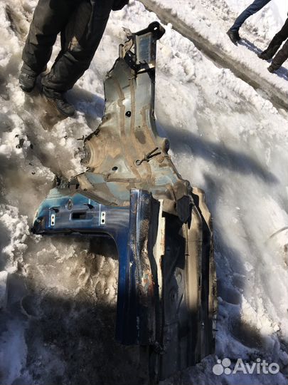 Передний правый лонжерон Volkswagen Jetta 6