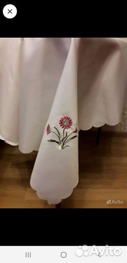 Скатерть с салфетками