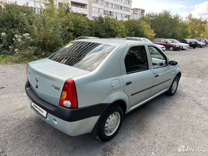 Renault Logan 1.4 МТ, 2008, 194 000 км