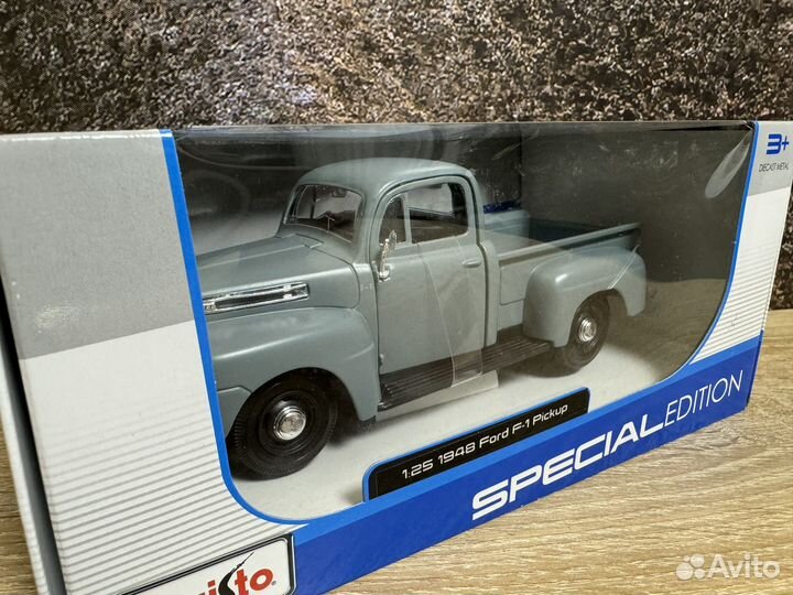 Новая Машина maisto 1:24 Ford F-1 Pickup 1948