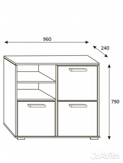 Тумба для обуви