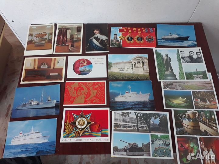 Открытки СССР чистые