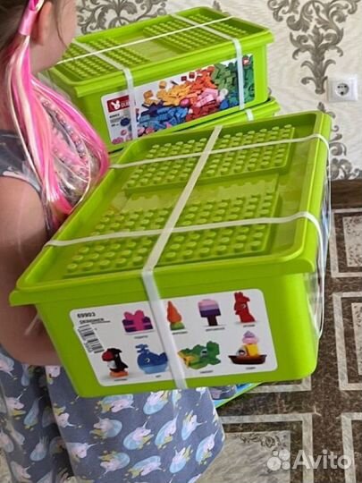Детский конструктор аналог duplo и lego
