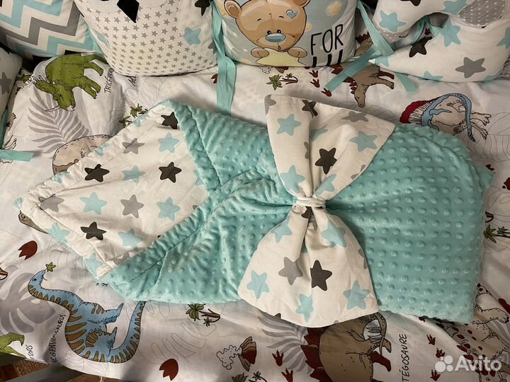 Бортики в детскую кроватку