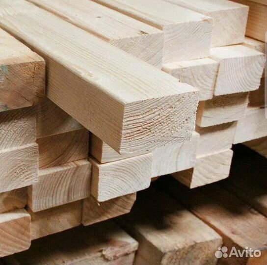 Брусок сухой строганный, доска сорт ав