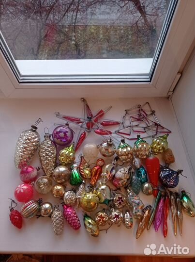 Елочные игрушки СССР