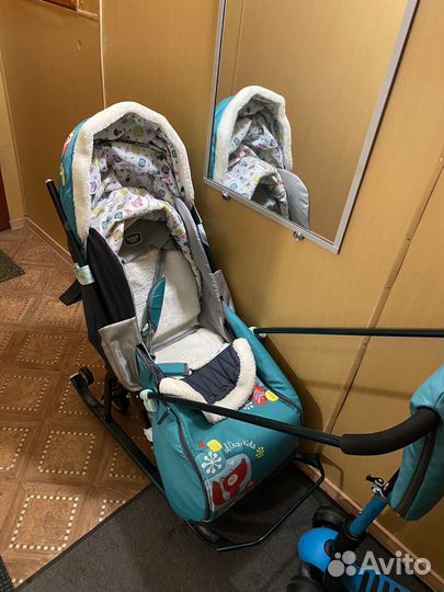 Санки коляска