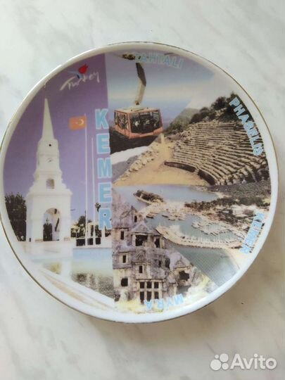 Тарелка сувенир Турция Turkey