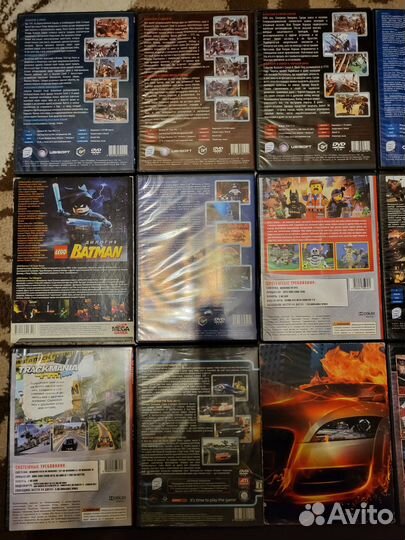 CD диски игры, фильмы