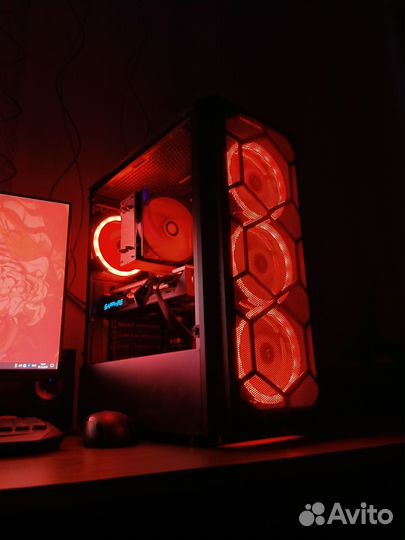 Игровой компьютер Intel Core i7 + Wi-Fi/RX570 8GB