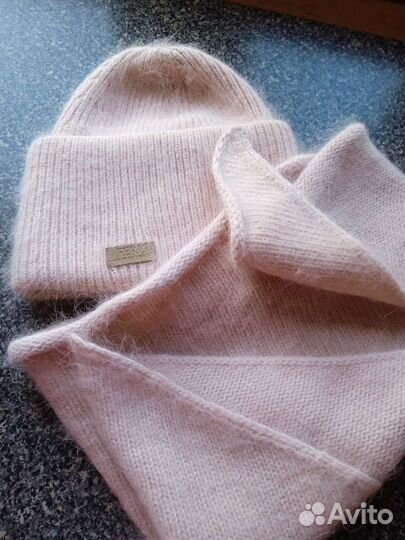 Комплект шапка и косынка