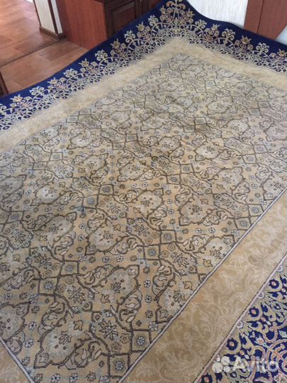 Ковер турция 2,5 на 3,5 высокий ворс после хим.чис