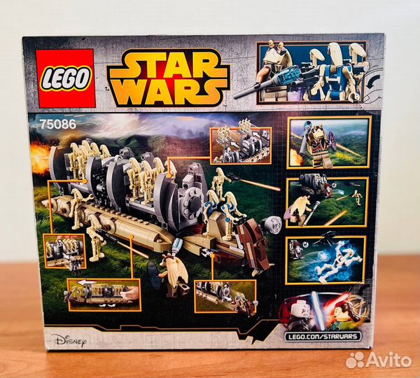 Lego Star Wars 75086 Перевозчик Боевых Дроидов