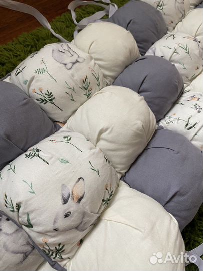 Бортики в детскую кроватку