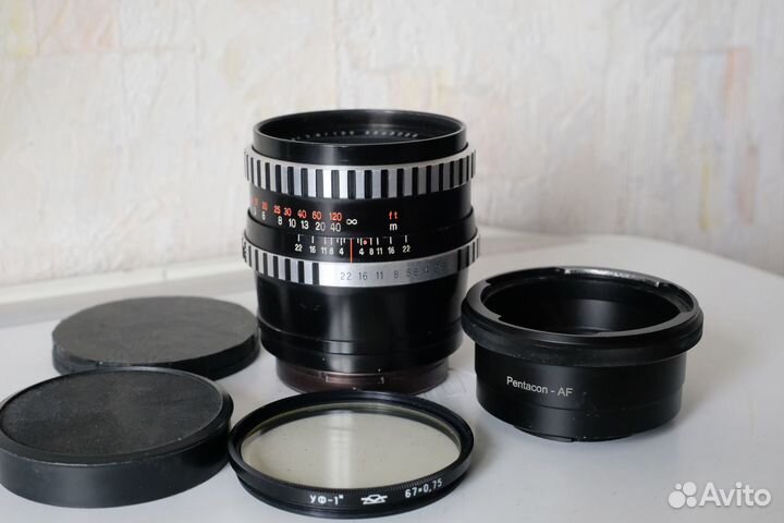 Carl Zeiss Biometar 120-2,8+ переходник AF (Nikon)