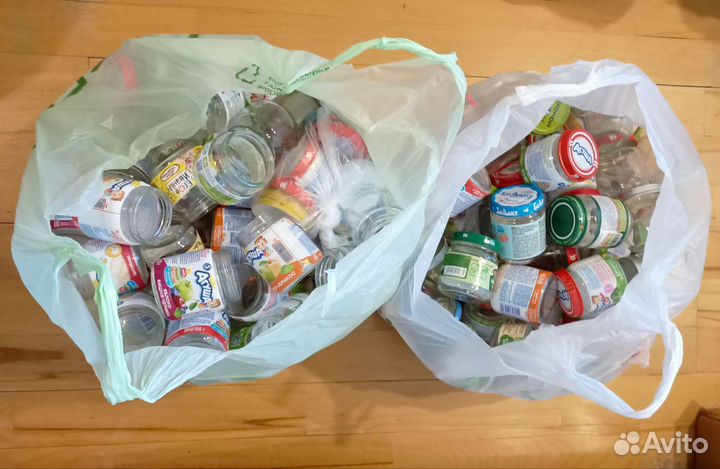 Баночки из под детского питания