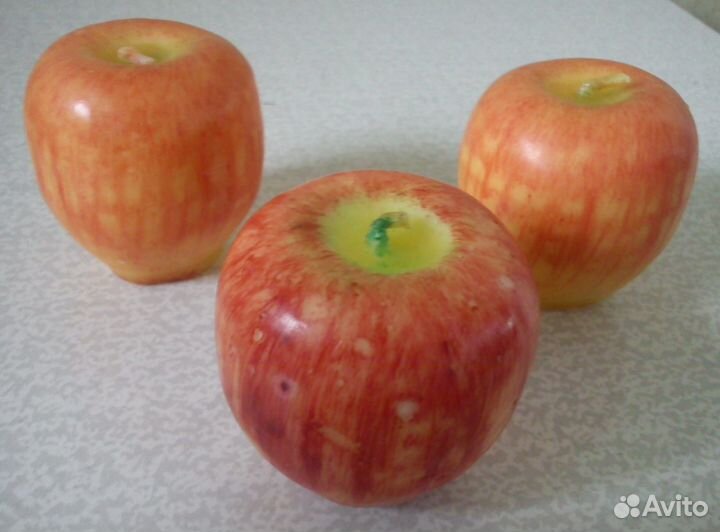 Свечка - яблоко