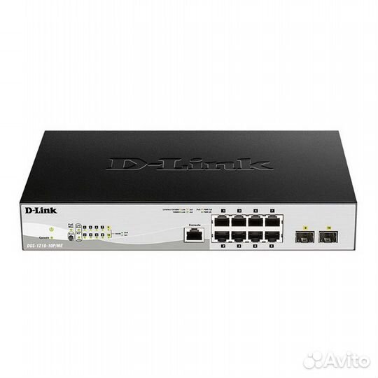 Коммутатор D-Link DGS-1210-10P/ME/B1A Управляемый