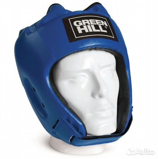 Шлем боксерский Green Hill Special синий и красный