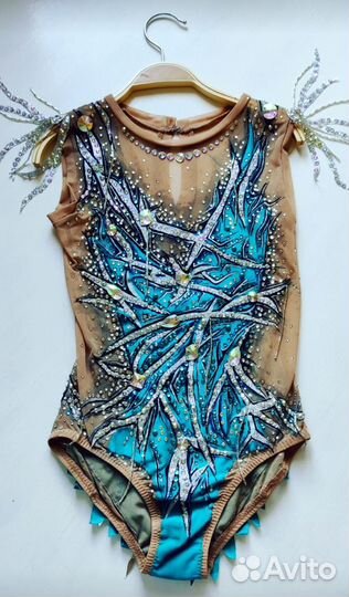 Купальник для художественной гимнастики 130-140