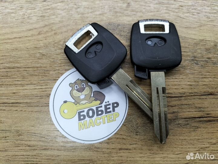 Ключ Infiniti под чип