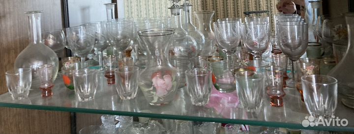 Посуда СССР,лафитники и бочонки не продаются