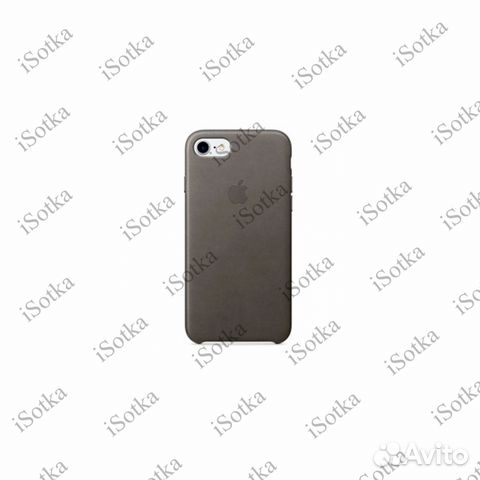 Чехол Apple iPhone 7 Plus / 8 Plus Leather Case (с
