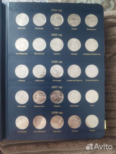 Набор монет США